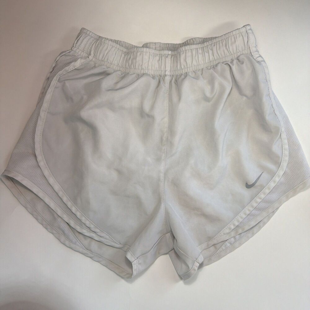 Nike Women’s Dri Fit Light Gray Shorts Size XS